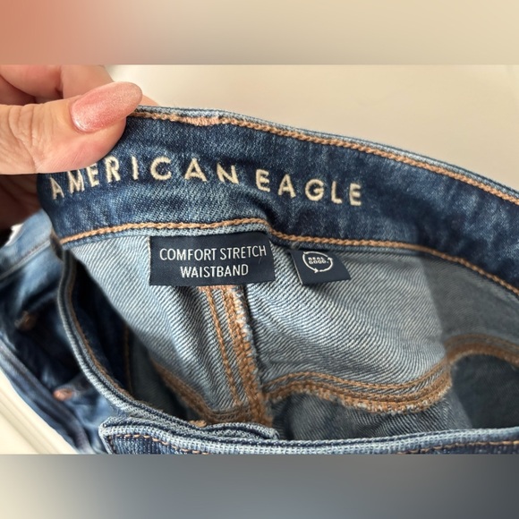 American Eagle | Low-Rise Baggy Wide Leg Jeans | Size 18 - Picture 6 of 6